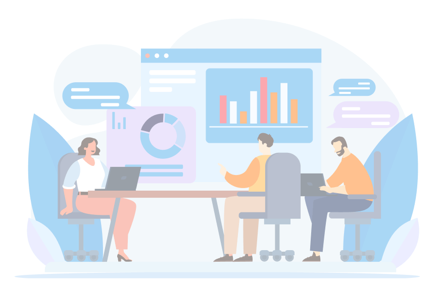 Team Collaboration Illustration